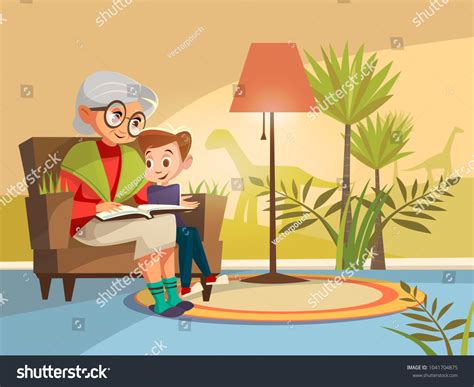 4,934 imágenes de Grandma kids cartoon - Imágenes, fotos y vectores de ...