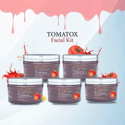 glamroot Tomato Skin Brightening Complete 5 Step Facial Kit - Price in ...