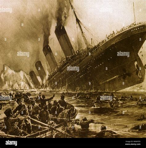 Titanic Sinking Stock Photos & Titanic Sinking Stock Images - Alamy