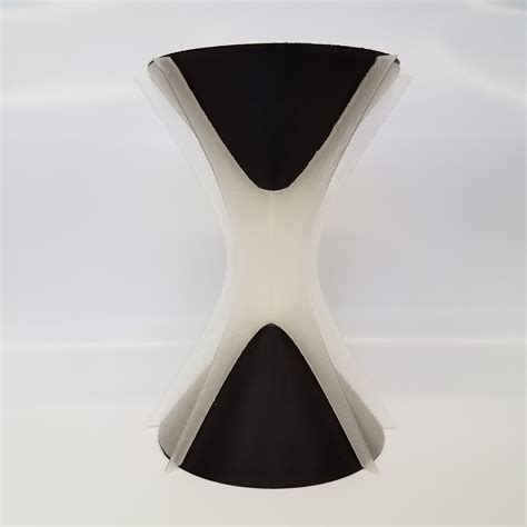 STL file Hyperboloid of Two Sheets 📐・3D print design to download・Cults