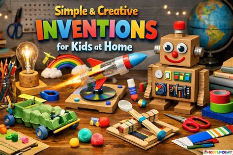 Simple and Creative Inventions for Kids at Home | The Kids Point