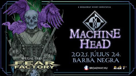 Machine Head 🤘🏻 Fear Factory | Budapest Barba Negra | 24/07/2025 ...