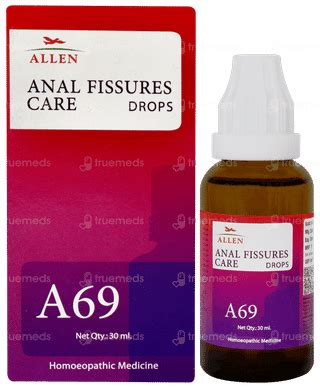 Allen A 69 Anal Fissures Drop 30 Ml - Uses, Side Effects, Dosage, Price ...