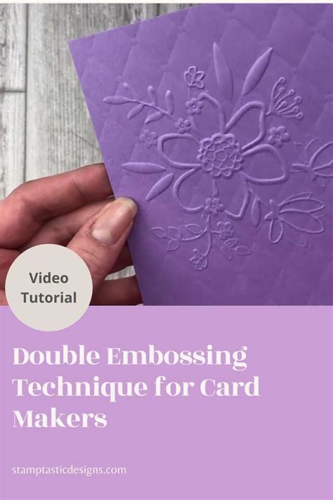 Embossing Cards Tutorial 的图像结果
