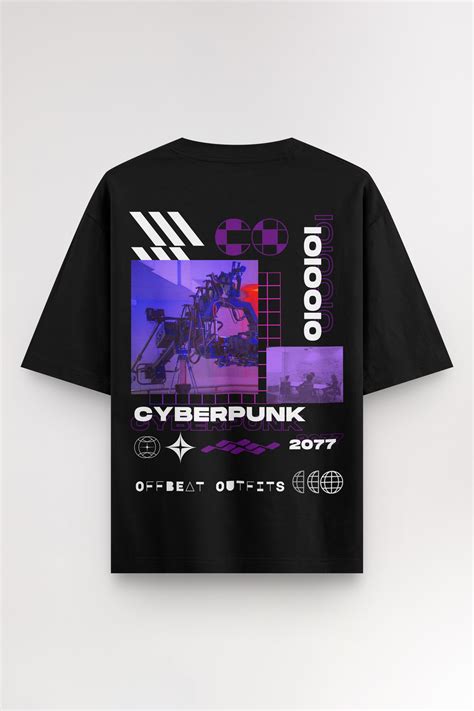 Cyberpunk | Oversized T-shirt – OFFBEAT OUTFITS