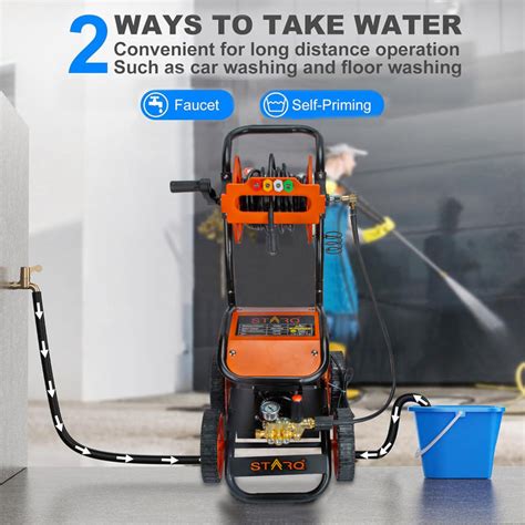 STARQ X Commercial HIGH Pressure Washer Heavy Duty with 15METER Hose P ...