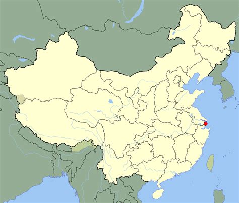 China Shanghai Location Map - Mapsof.Net