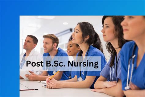Post Basic Bachelor of Science in Nursing ( Post B.Sc. Nursing ...
