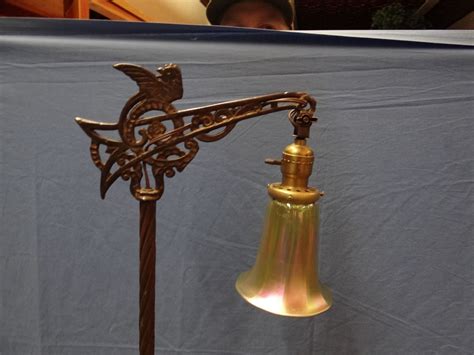 Vintage floor lamp, marble base