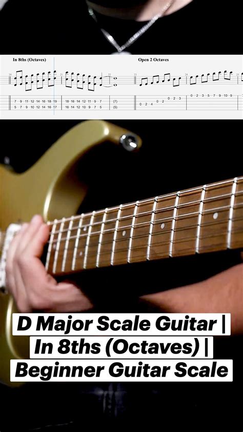 D major scale guitar with tabs – Artofit