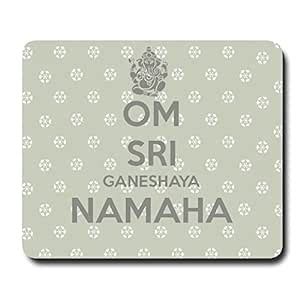 TheYaYaCafe® Om Sri Ganeshaya Namah Printed Mouse pad | Ganesh ...
