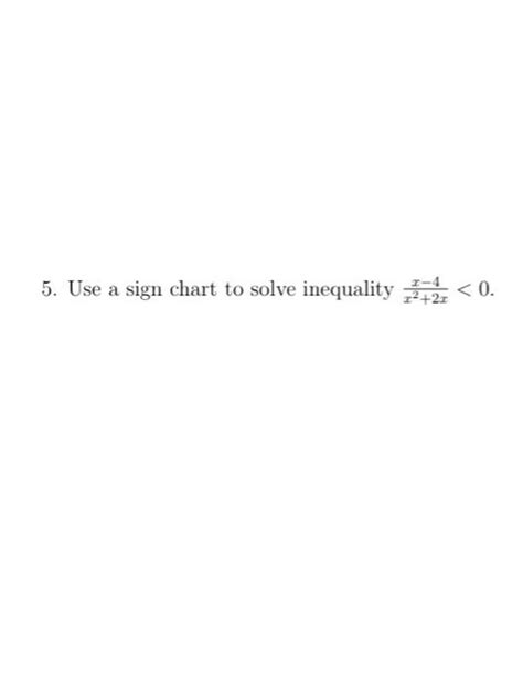Sign Chart 的图像结果