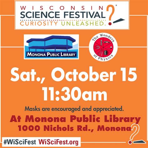 October Adventures with Monona Public Library