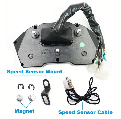 SAMDO Universal Motorcycle Speedometer Odometer India | Ubuy