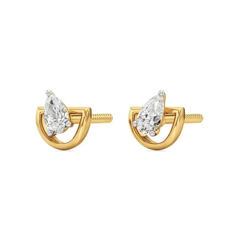 Amaya | Pear Lab-Grown Diamonds Studs | Nivara