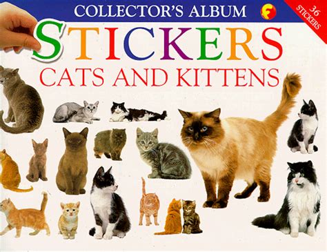 Cats and Kittens: 36 Stickers (Sticker Albums) : Amazon.in: Books