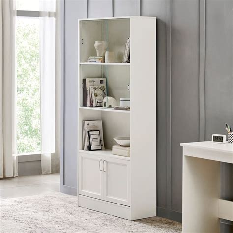 Buy Helios Alton Torres 2-Door Book Cabinet - White from Home Centre at ...