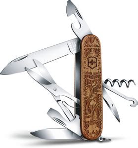 Victorinox Swiss Army Knife - Climber Wood Swiss Spirit Special Edition ...
