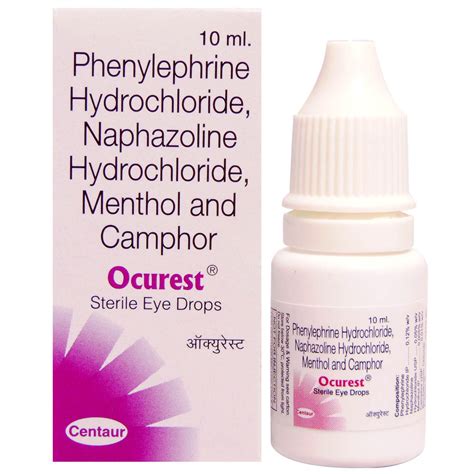 Ocurest Eye Drops | Uses, Side Effects, Price | Apollo Pharmacy