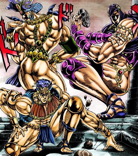 Pillar Men Jojo Pose