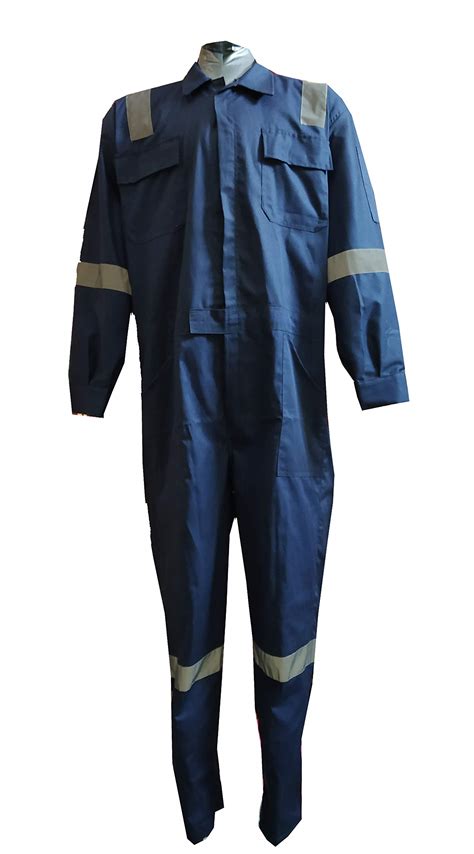 SSBENGALY Flame Fire Retardant Pure Cotton Coverall Boiler Suit Safety ...