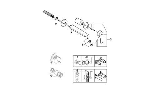 Eurosmart Two-hole basin mixer M-Size | GROHE