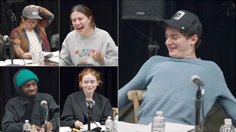 Stranger Things 5 table read: Millie, Gaten scream at Will Byers' big ...