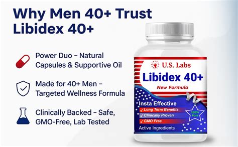 Only For Man Whom age is 40 + year old, Highly Recommended Libidex 40 ...