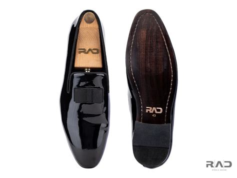Black patent loafer – RAD