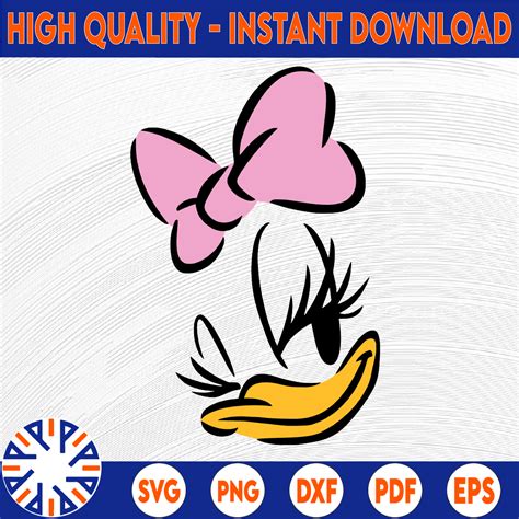 Daisy Duck outline svg,Donald Duck Movie, Walt Disney Quotes | Inspire ...