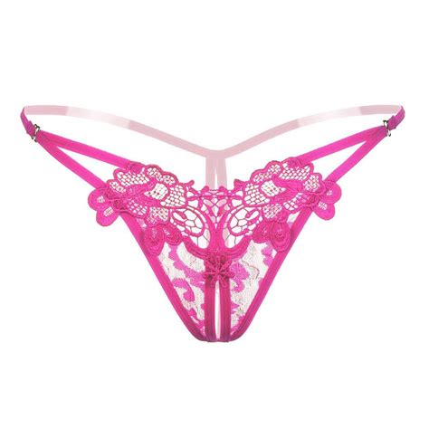 Buy Xs and Os Women's Lace G-string (PAN_CL021_D2151_G_Rose Pink_Free ...