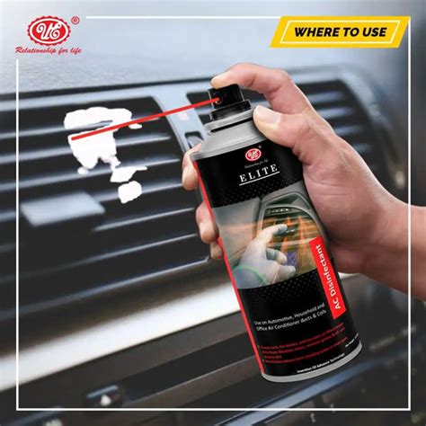 Car AC Disinfectant Foaming Cleaner Liquid/Solution