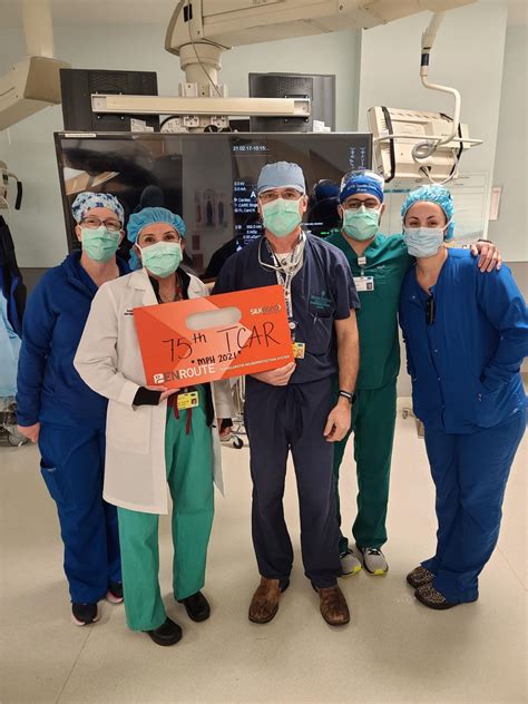 Congratulations to Dr. Susan Shafii, vascular surgeon, Dr. Eric Lopez del Valle, interventional ...