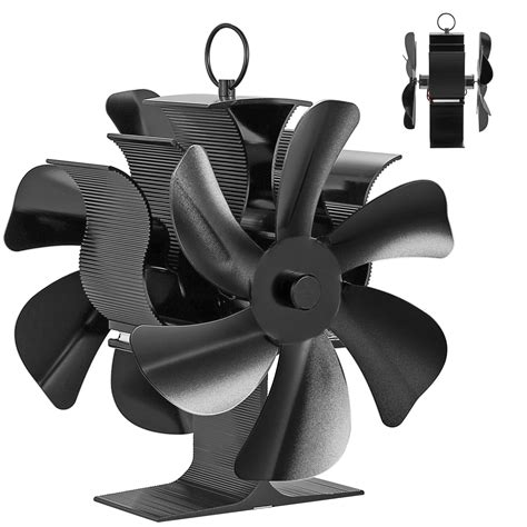 Amazon.com: JossaColar Wood Stove Fan Heat Powered | New Large 12-Blade ...