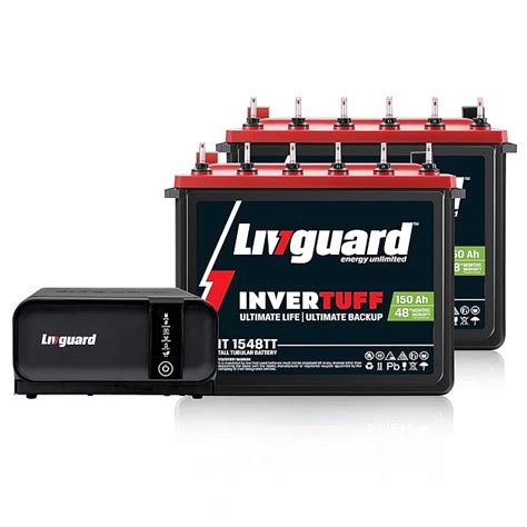 Livguard Inverter & Battery Combo |LG1950i_IT 1548TT |LG1950i - 1650 VA ...