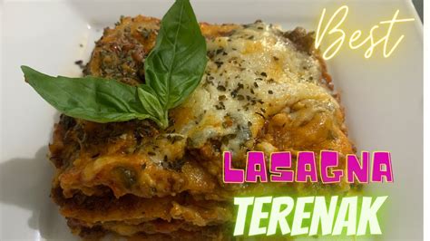 Resep lasagna mudah   lasagna recipe   YouTube