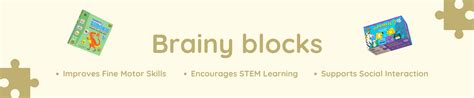 Brainy Blocks: Educational Toys for Kids Aged 0-5 | Erenjoy