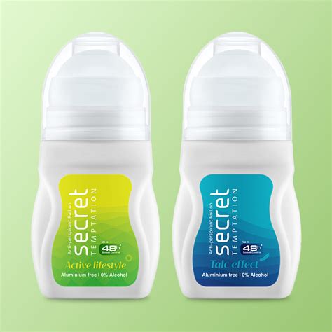 Active Lifestyle & Talc Effect Roll On, Pack of 2 | Secret Temptation