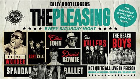 THE PLEASING - EVERY SATURDAY @ BILLYS, Billy Bootleggers Newcastle ...