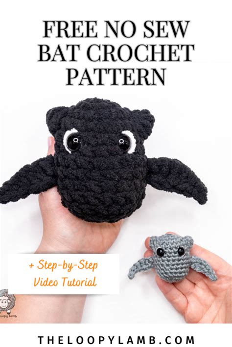 Image result for Crochet Bat Tutorial