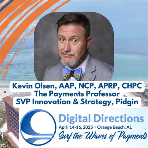 The Payments Professor "Kevin Olsen" returns at Digital Directions 2025 to drop the final beat ...