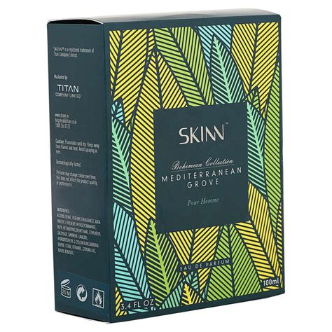 Buy Titan Skinn Mediterranean Grove EDP 100ml for Men Online in India ...