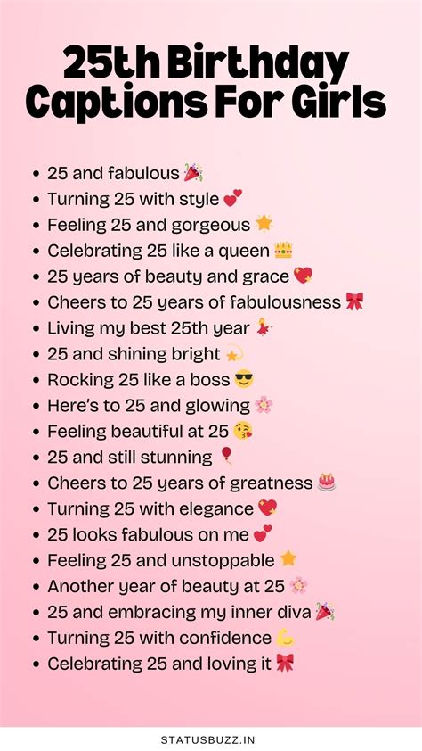 165+ Epic 25th Birthday Wishes to Celebrate Your Milestone Year ...