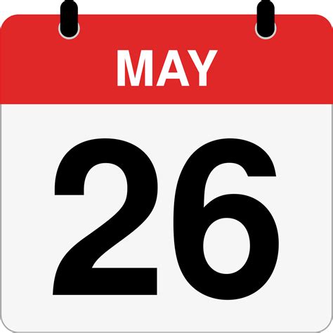 How Many Days Until May 26th? - Inch Calculator