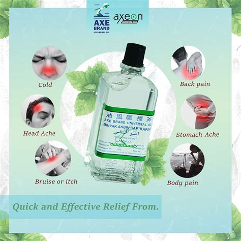 Axe Oil | 3ml | 56ml | Muscle Pain | Joint Pain Relief | Balms