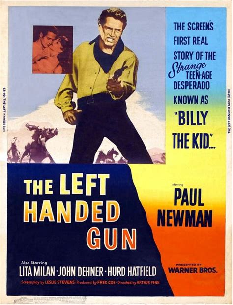 Paul Newman Western Filmography – The Left Handed Gun – 1958 – My ...