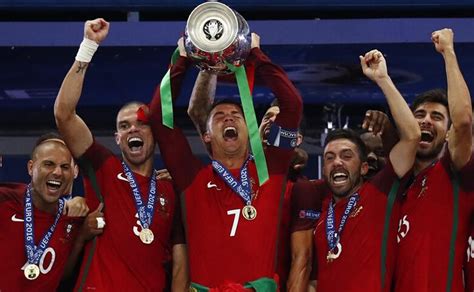欧国联决赛：葡萄牙1-0荷兰 三年两登欧洲之巅-国际在线