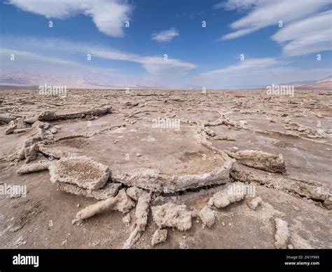 The Salt Flats of Badwater Basin, the lowest point in North America ...