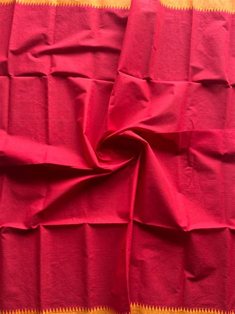 Contrast Border Cotton Blouse Fabric(95cm)-26485-26486 – FABK