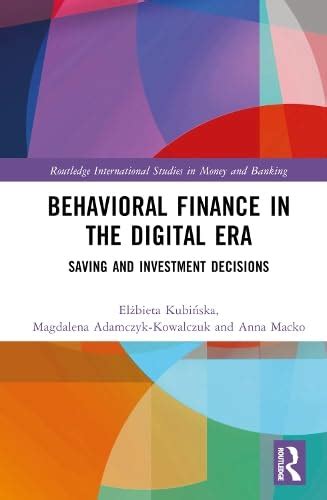 Buy Behavioral Finance in the Digital Era: Saving and Investment ...
